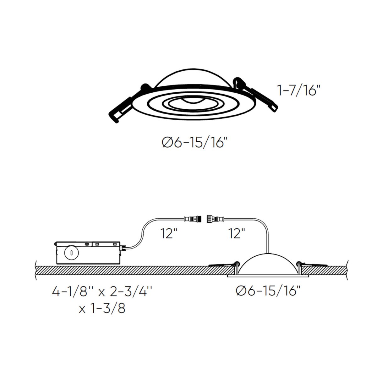 Encastré directionnel 6" Pivot