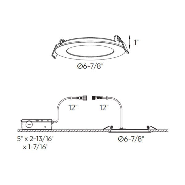 Encastré mince Mystique