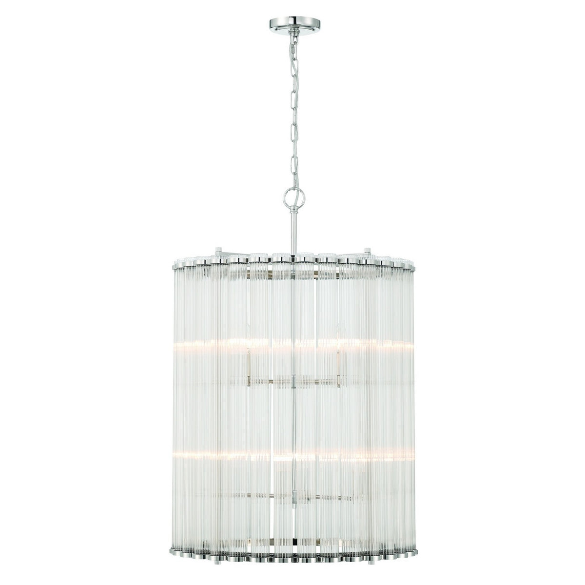 Lustre Glasbury Nickel poli – Eurofase