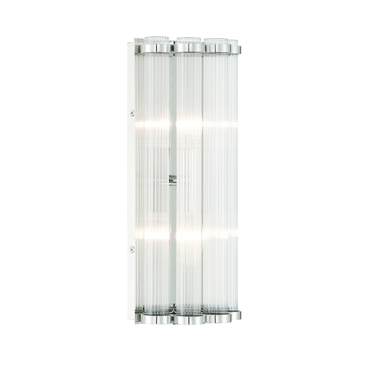 Applique murale Glasbury Nickel poli – vue 3