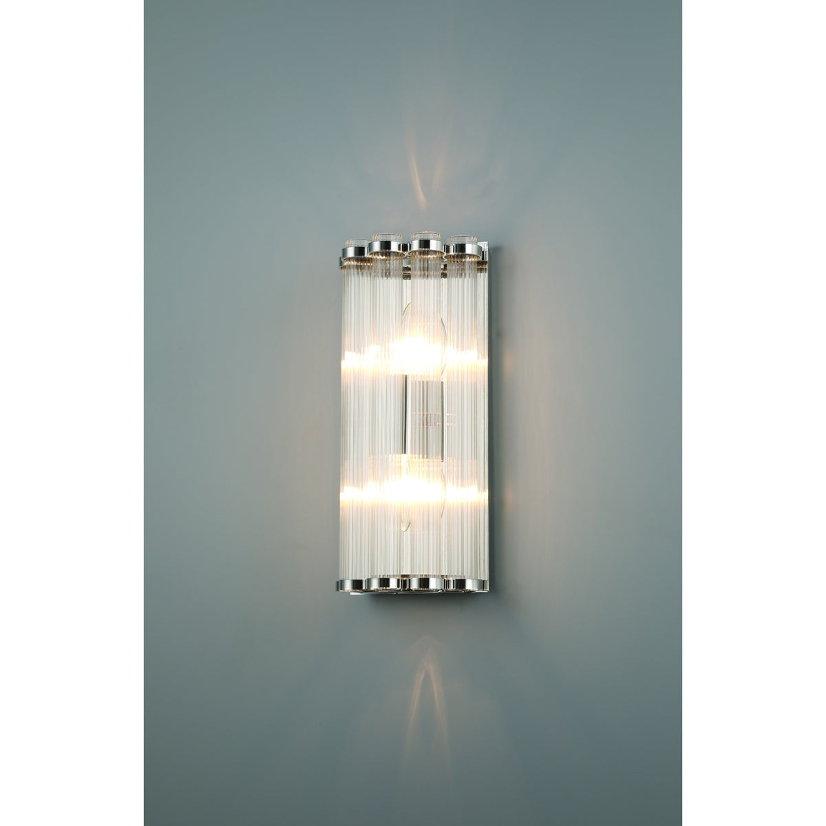 Applique murale Glasbury Nickel poli – vue 5