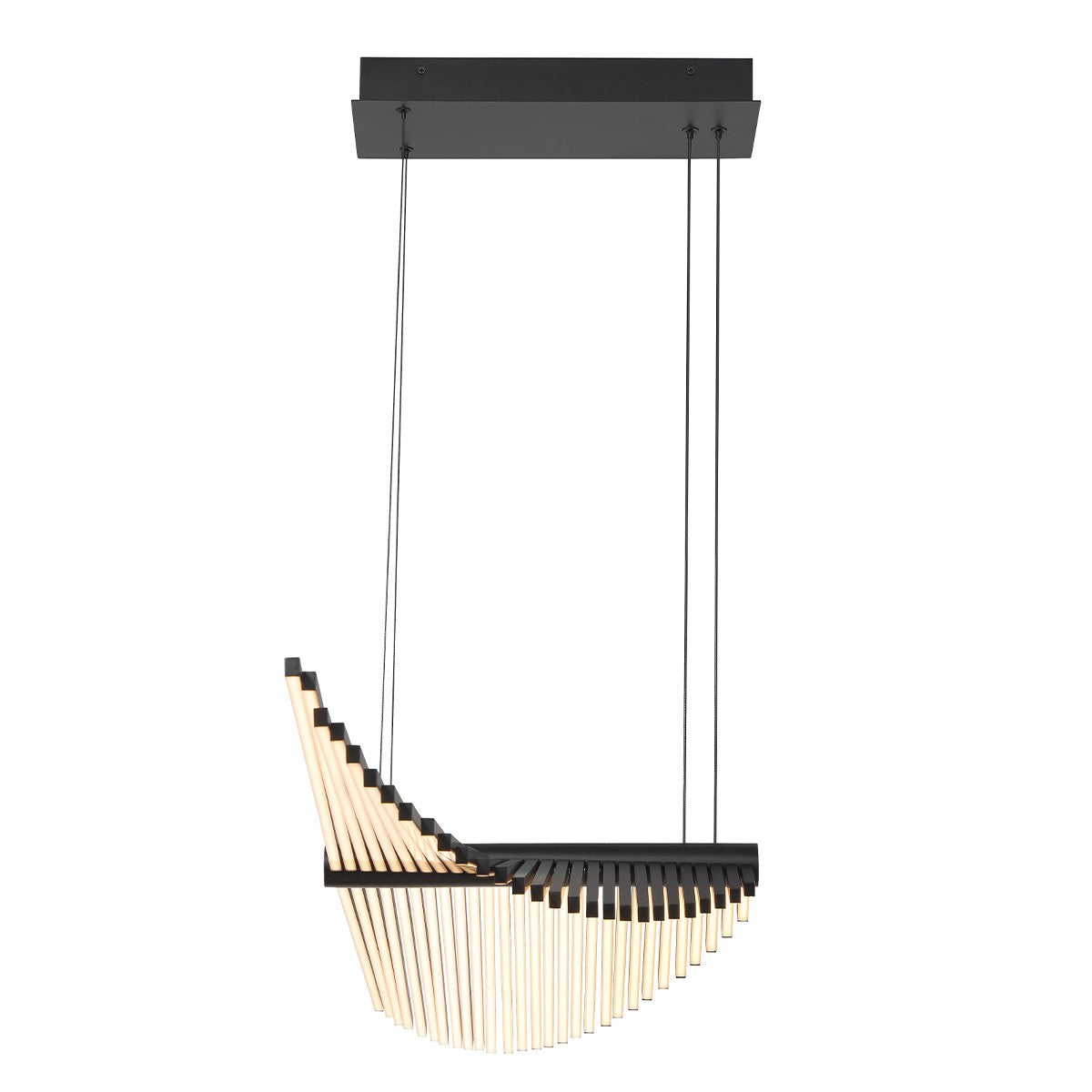 Suspension linéaire Seraph Noir mat – vue 5