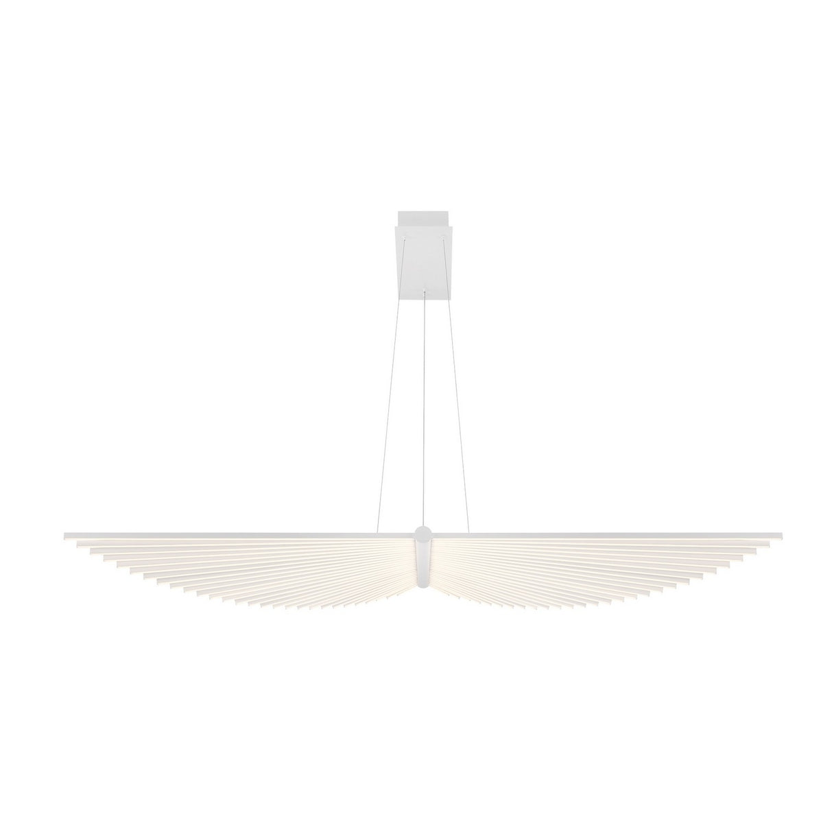 Suspension linéaire Seraph Blanc mat – Eurofase