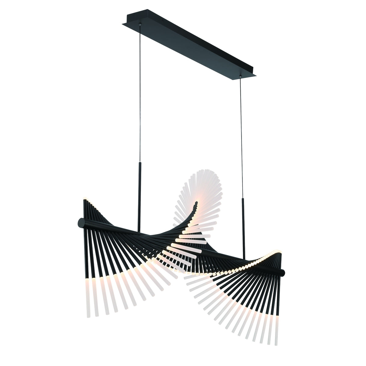 Suspension linéaire Voltik Noir mat, 29" – vue 4