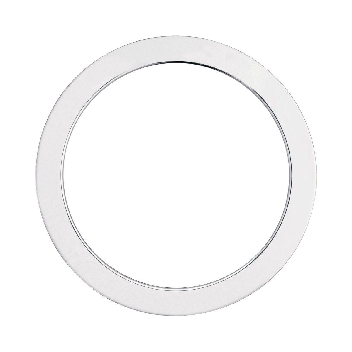 Finition encastrée 8" rond Trago - Chrome by Eglo | Luminaires & cie