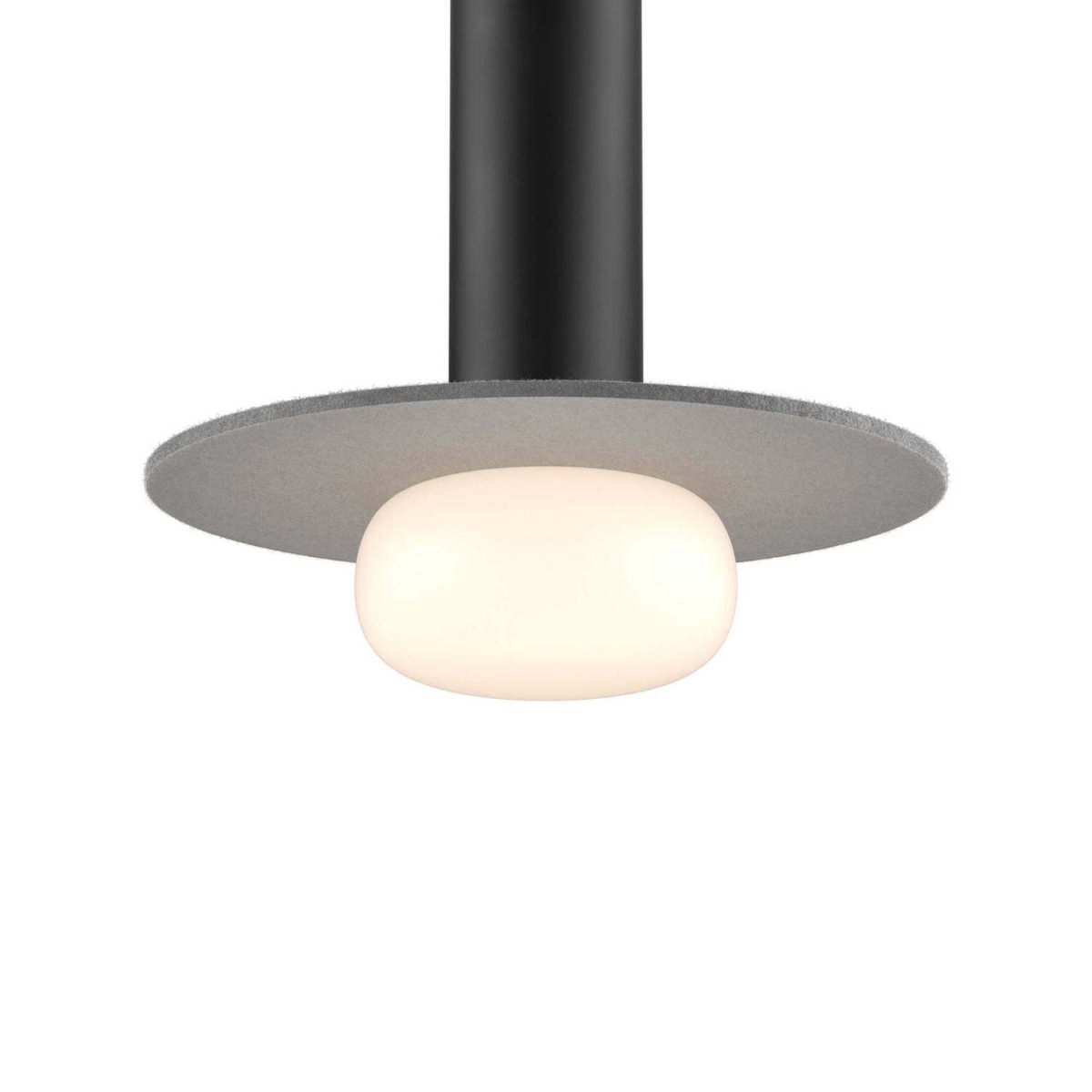 Globe Pillar - Gris moyen by dals | Luminaires & cie