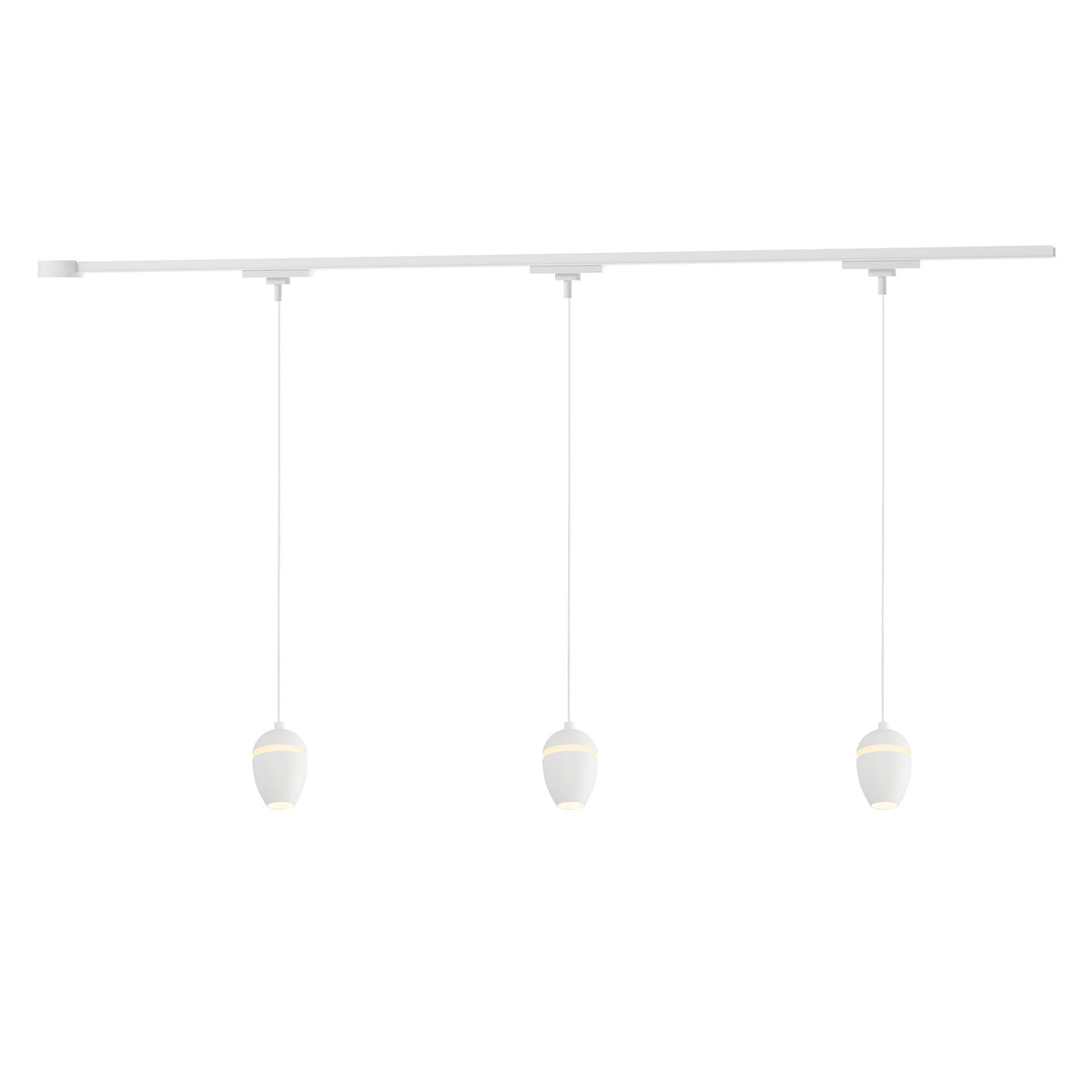 Kit de rail de plafond Trilo Eloa Blanc, 38", 3000K – Kuzco Lighting