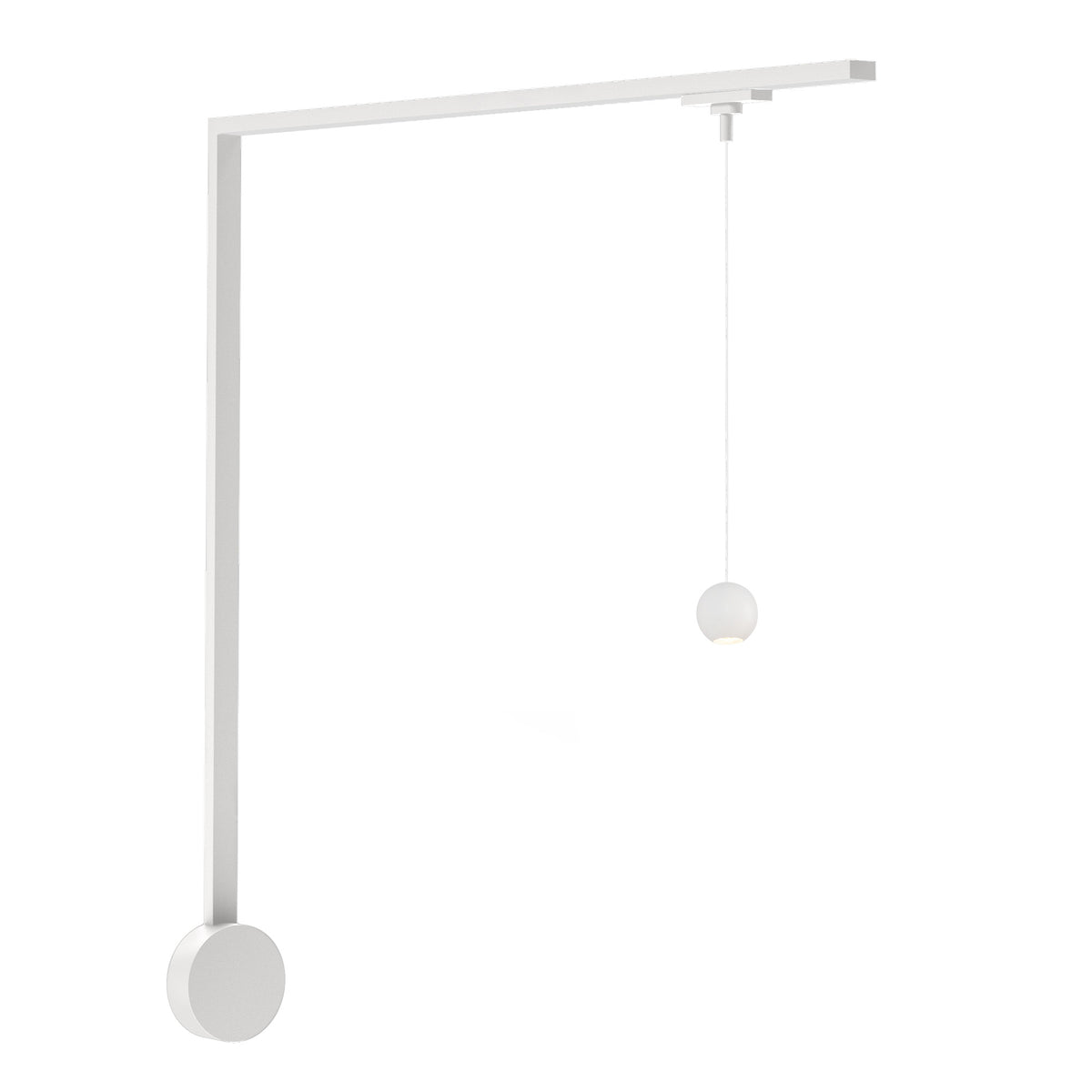 Kit de rail mural Trilo Faria Blanc, 4000K – Kuzco Lighting