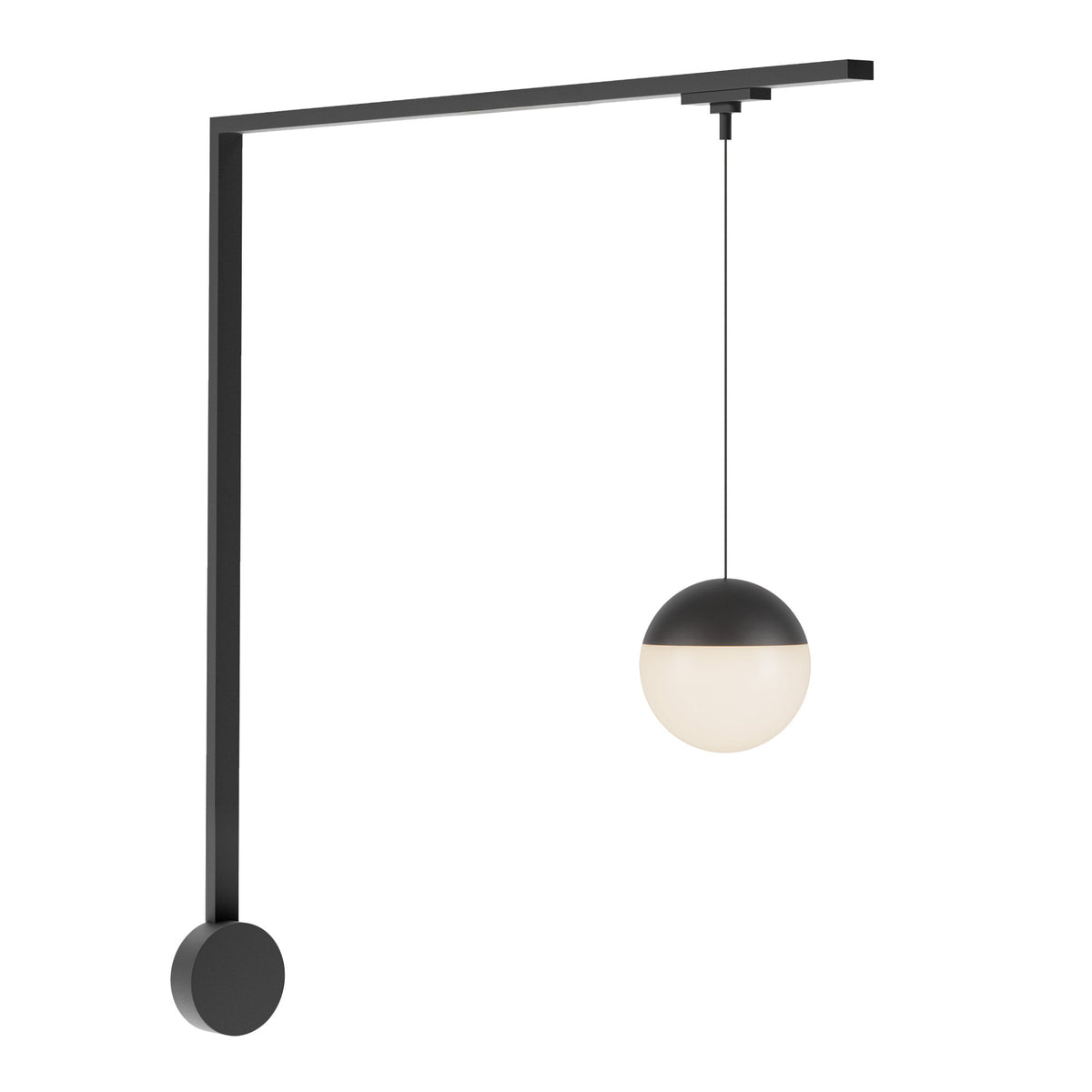Kit de rail mural Trilo Monae Noir, 4000K – Kuzco Lighting