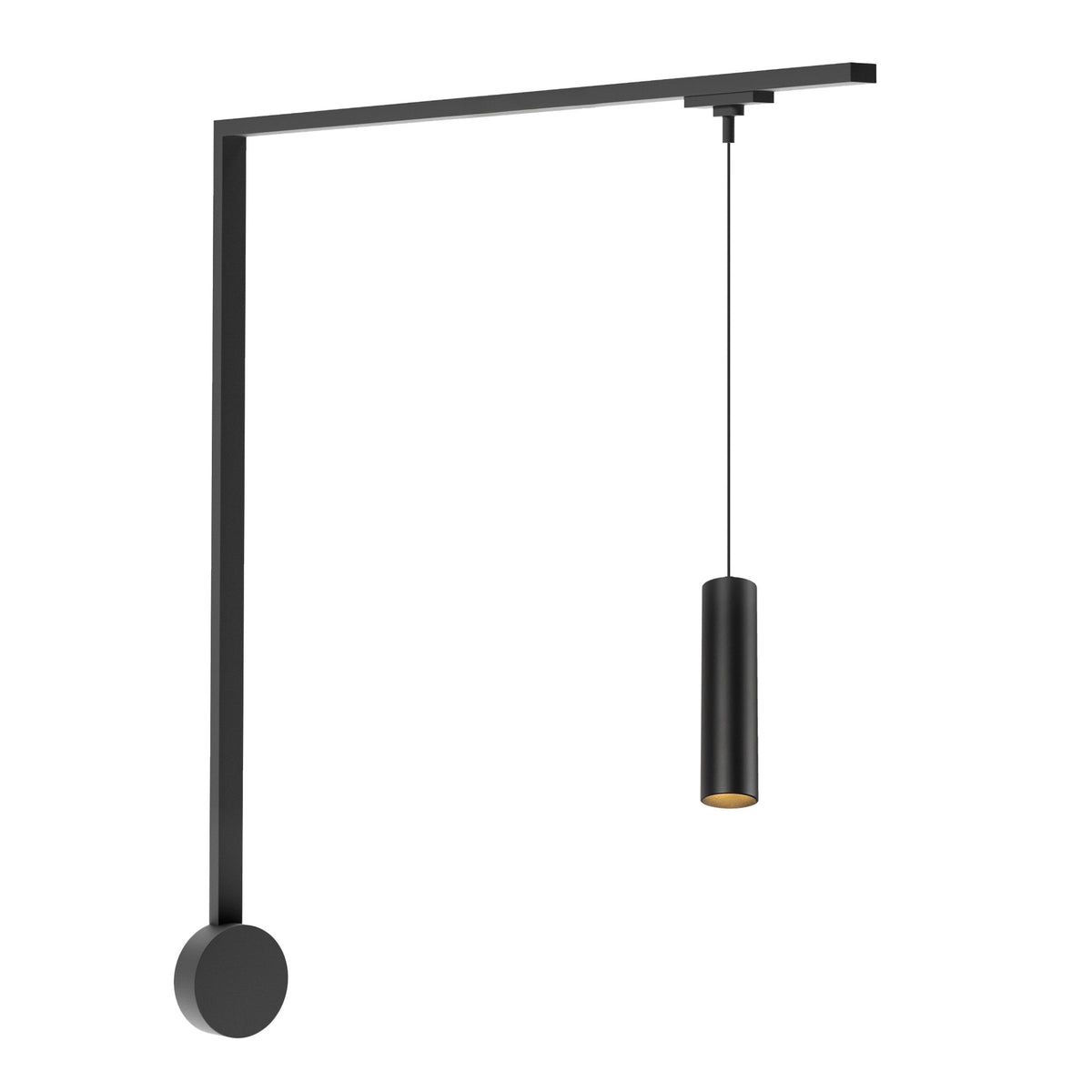 Kit de rail mural Trilo Remuda Noir, 4000K – Kuzco Lighting