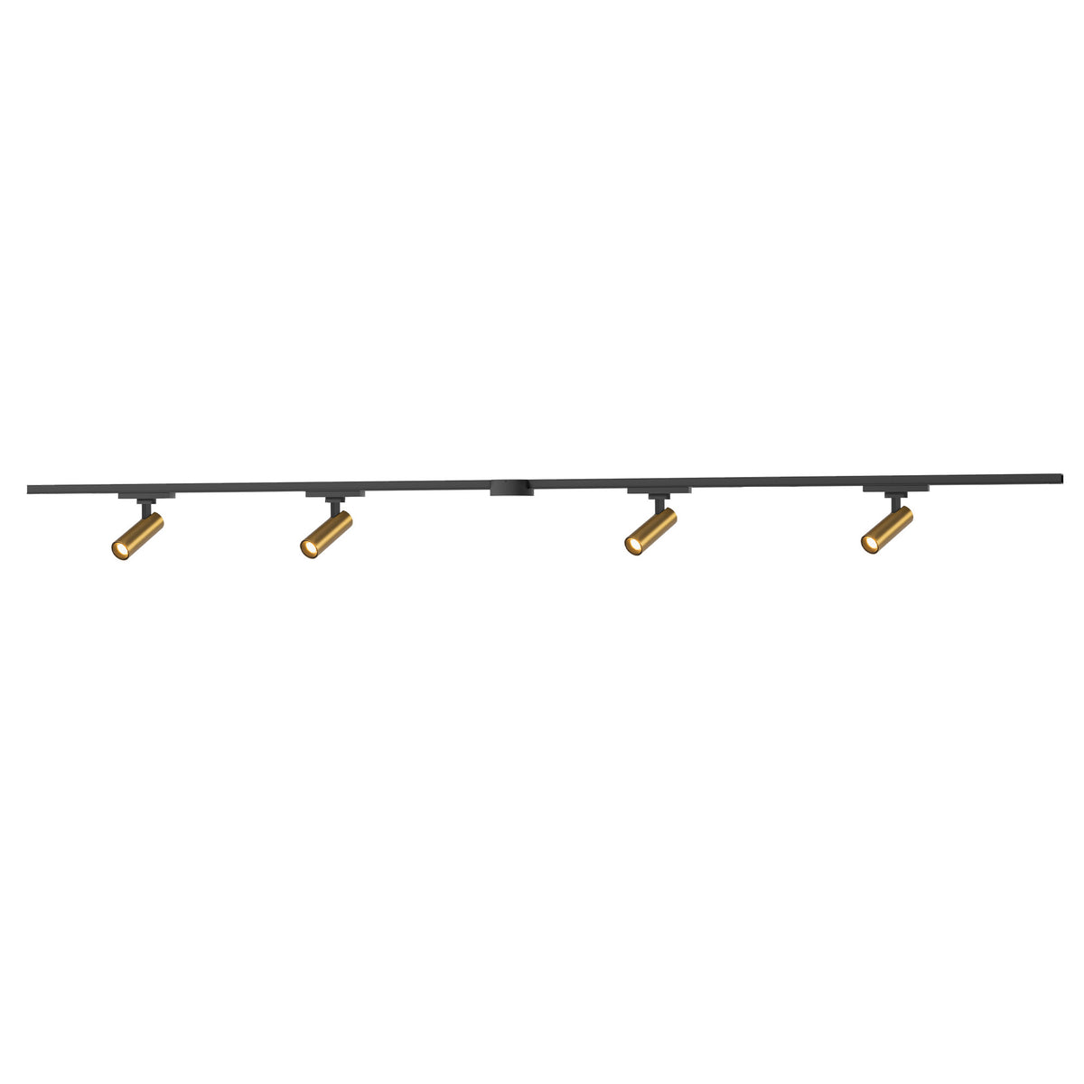 Kit de rail Trilo 1po Paolo Or brossé, 4000K – Kuzco Lighting