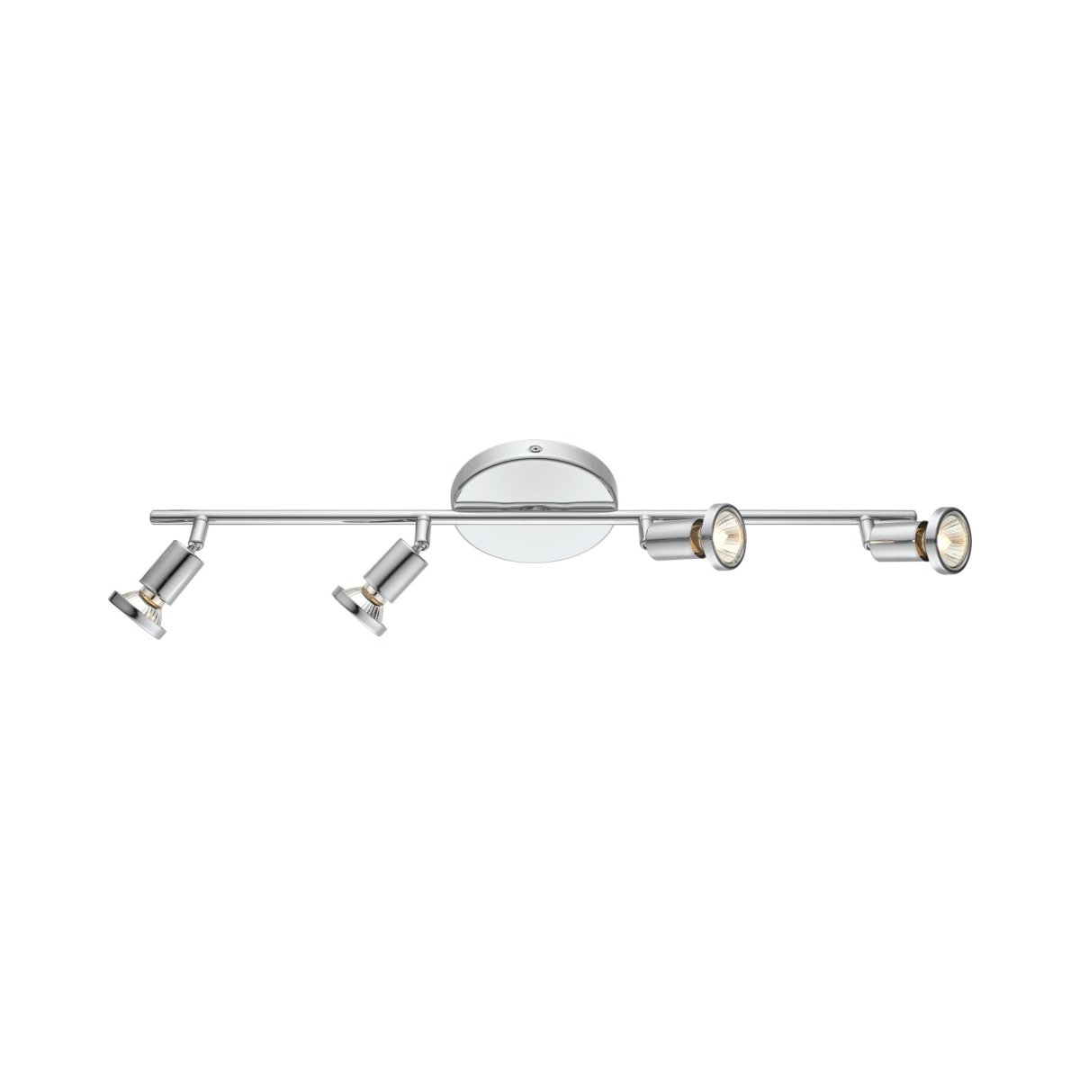 Kit d'éclairage sur rail Buzz - Chrome 25 1/8" by Eglo | Luminaires & cie