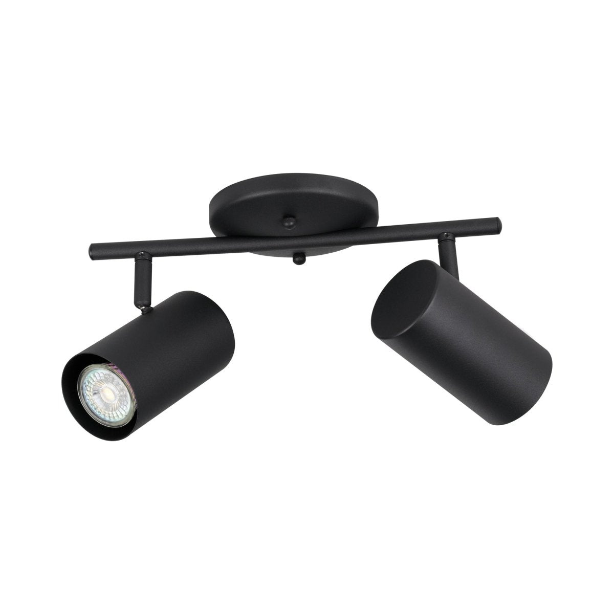 Kit d'éclairage sur rail Calloway - Noir 12" by Eglo | Luminaires & cie
