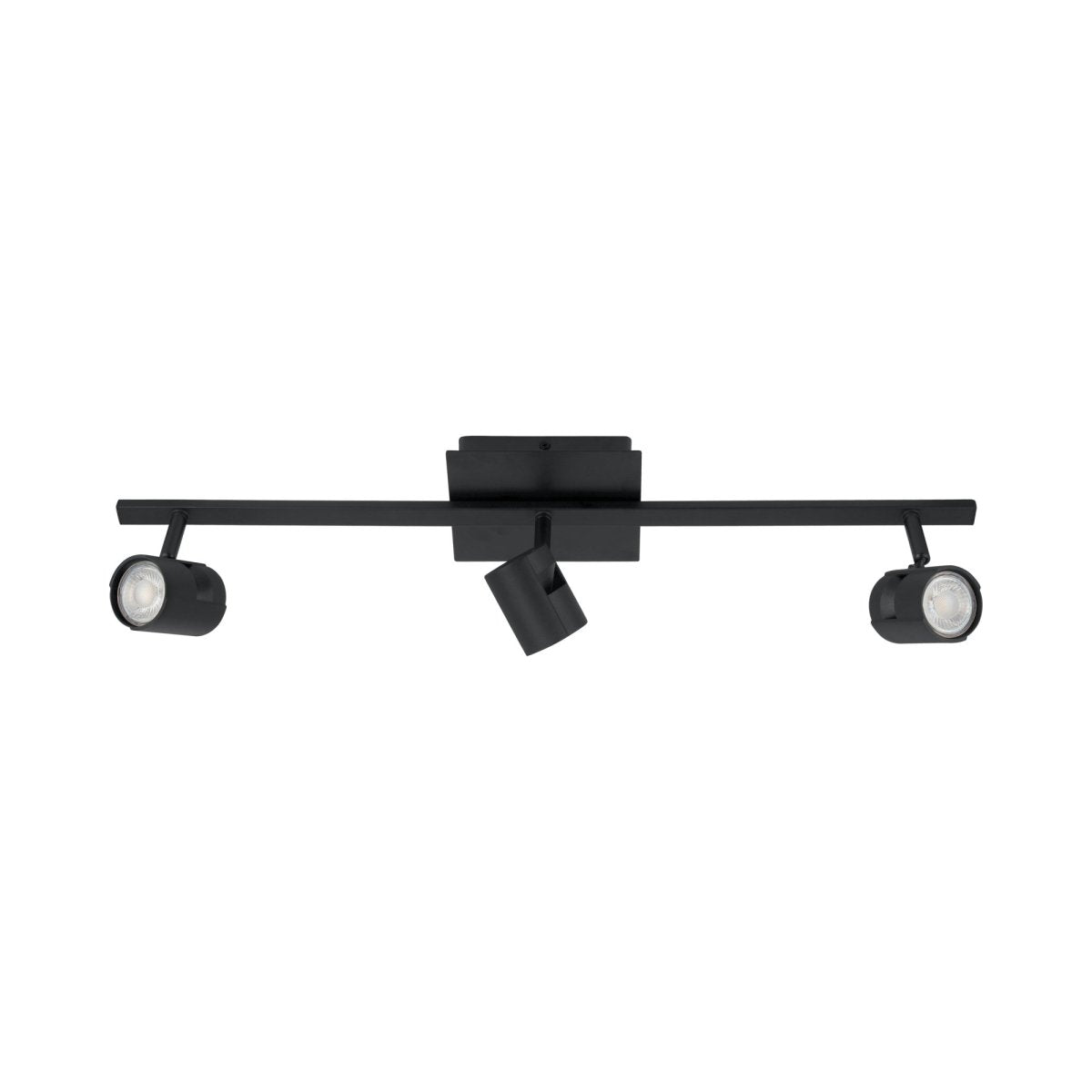 Kit d'éclairage sur rail Vergiano - Noir by Eglo | Luminaires & cie