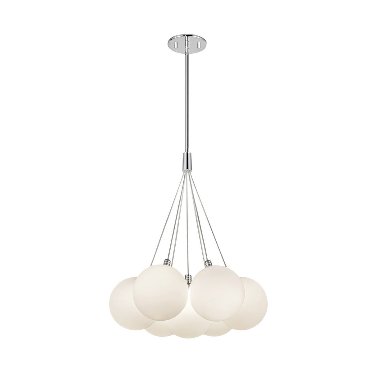 Lustre Bolla Verre opale, Verre opale mat, 16 1/2" – Kuzco Lighting