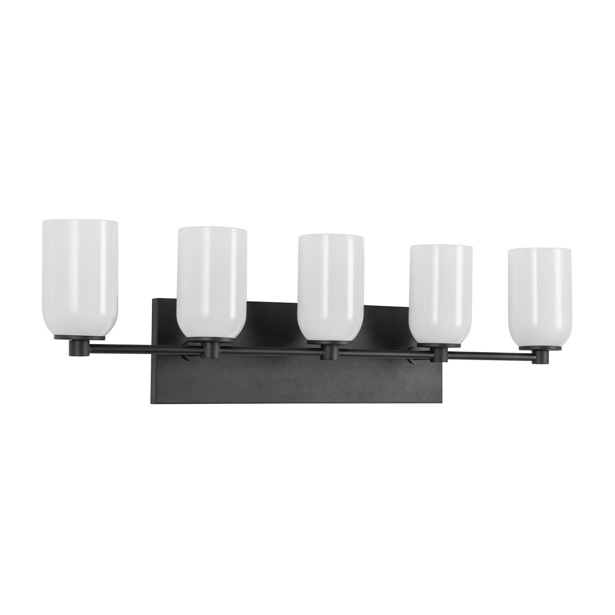 Luminaire de vanité Nola Noir / Verre opale, 31 3/4" – vue 2