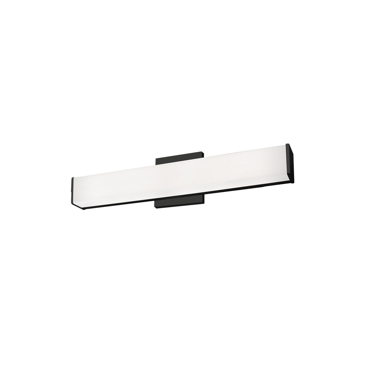 Barre d'éclairage de salle de bain Jane Noir, 20" – Kuzco Lighting