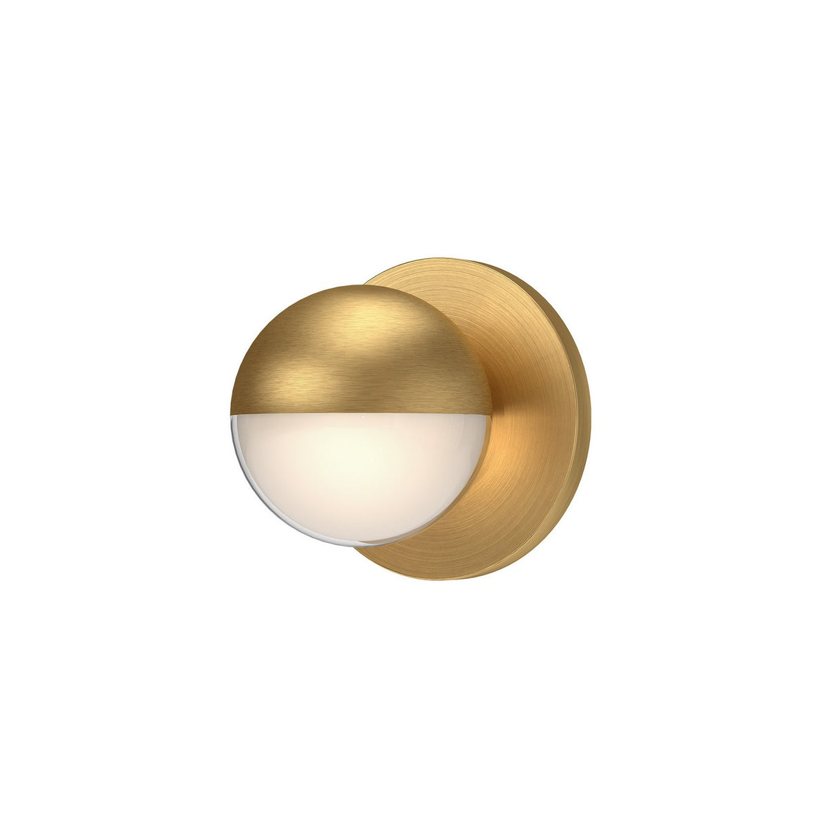 Applique murale Pluto Or brossé, 2700K – Kuzco Lighting