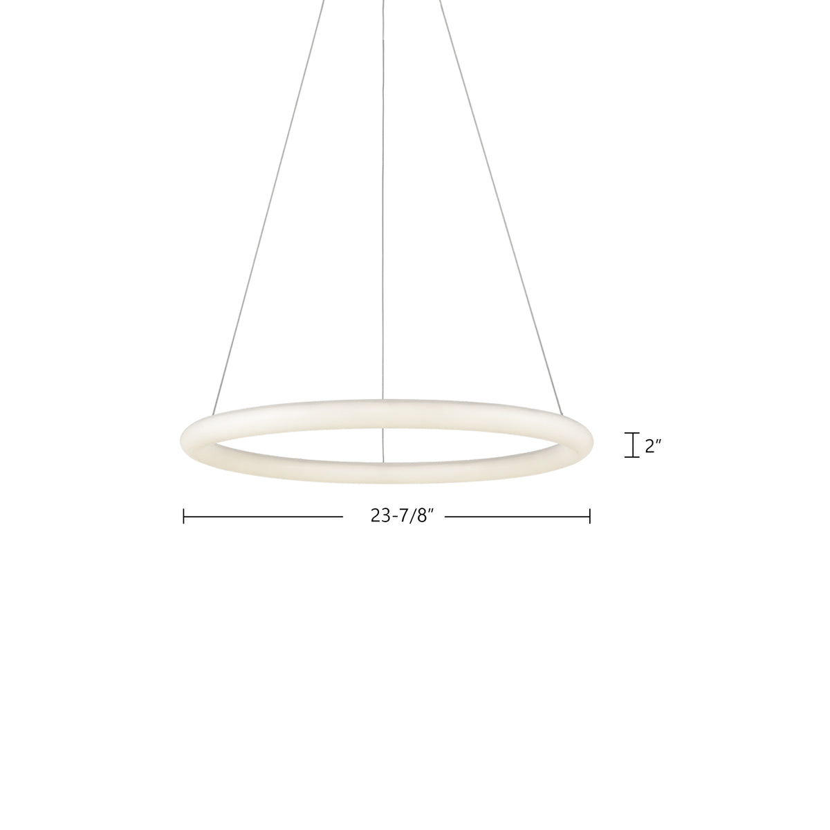 Suspension Cumulus Minor 24 1/8" – vue 3