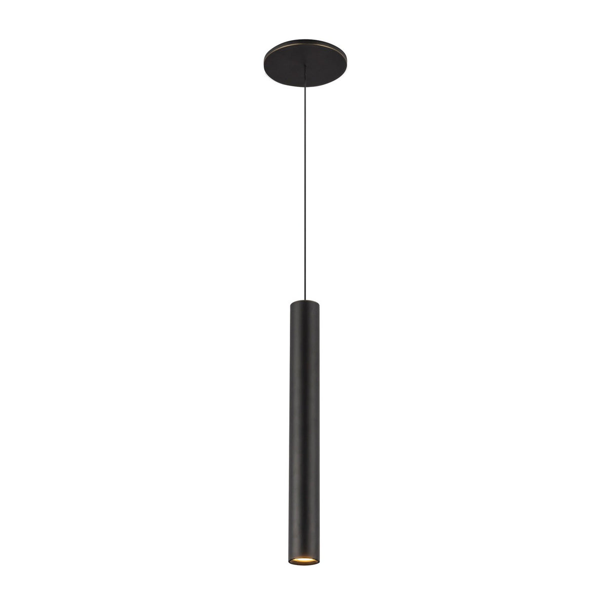Mini-suspension Mason Bronze urbain, Acrylique transparent TIR Optics – Kuzco Lighting