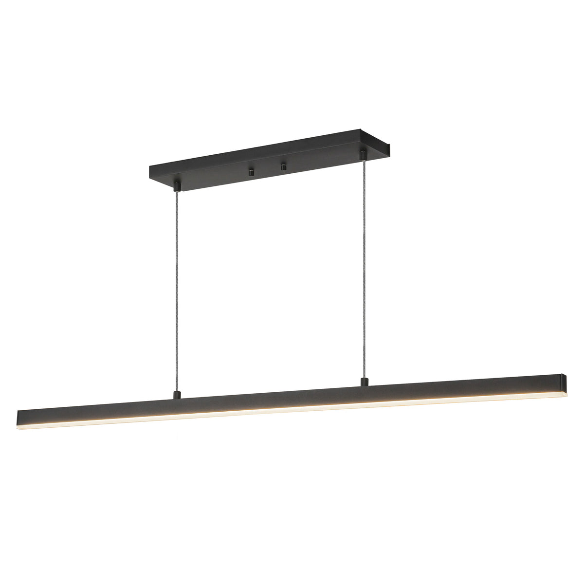Suspension linéaire Vega Noir, 45", 3000K – vue 2