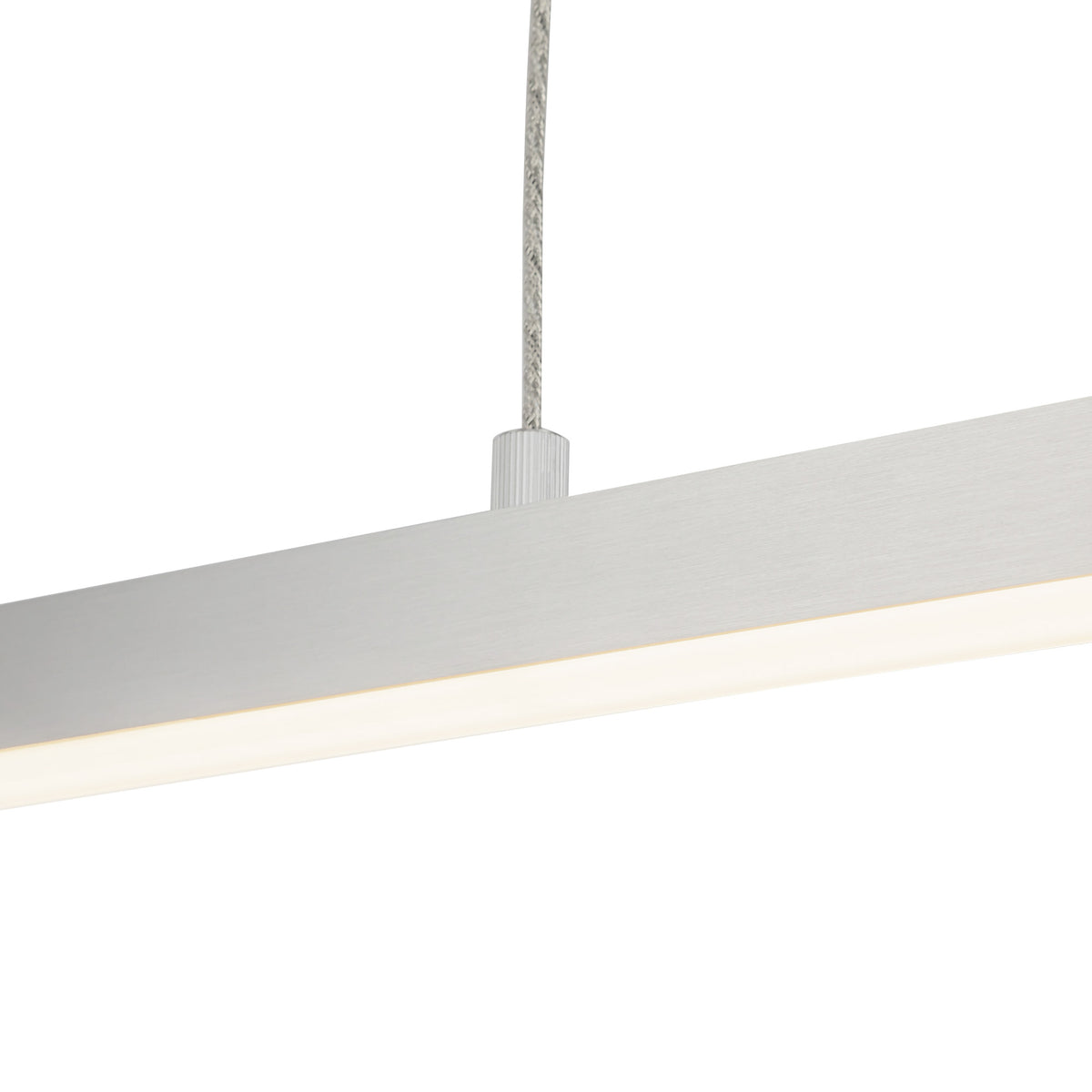 Suspension linéaire Vega Nickel brossé, 45", 3000K – vue 3