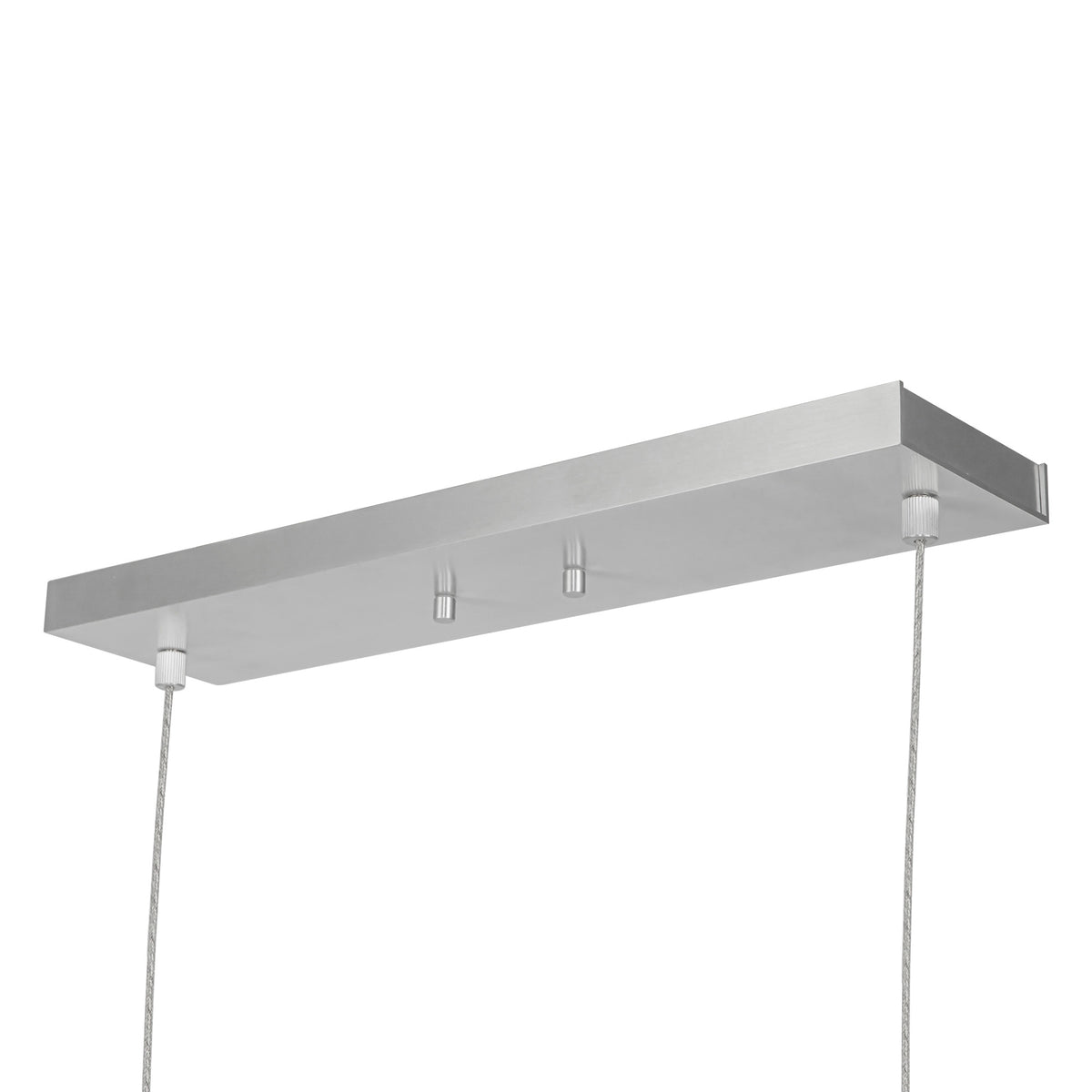 Suspension linéaire Vega Nickel brossé, 45", 3000K – vue 5