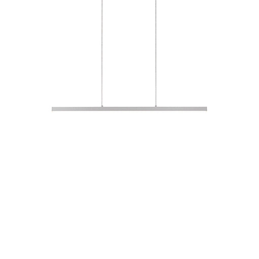 Suspension linéaire Vega Nickel brossé, 45", 3000K – Kuzco Lighting