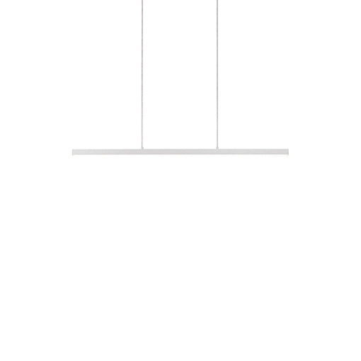 Suspension linéaire Vega Blanc, 45", 3000K – Kuzco Lighting