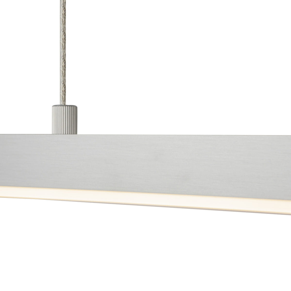 Suspension linéaire Vega Nickel brossé, 56", 3000K – vue 3