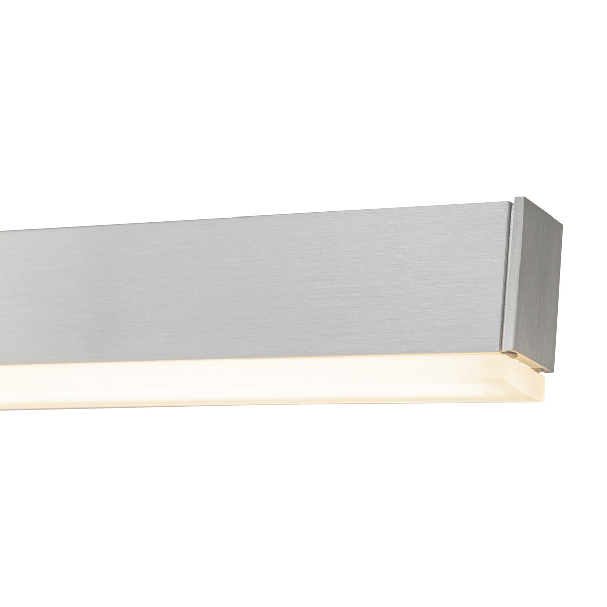 Suspension linéaire Vega Nickel brossé, 56", 3000K – vue 4