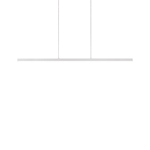 Suspension linéaire Vega Blanc, 56", 3000K – Kuzco Lighting