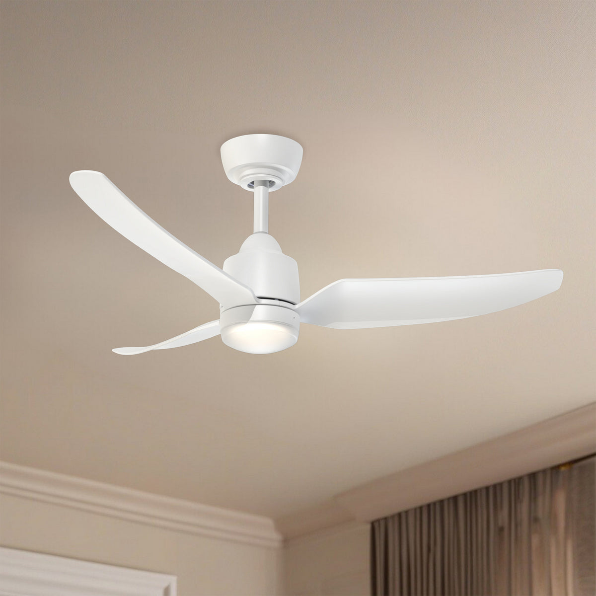 Ventilateur de plafond Hugo Oui, Blanc, 42 3/8" – vue 5