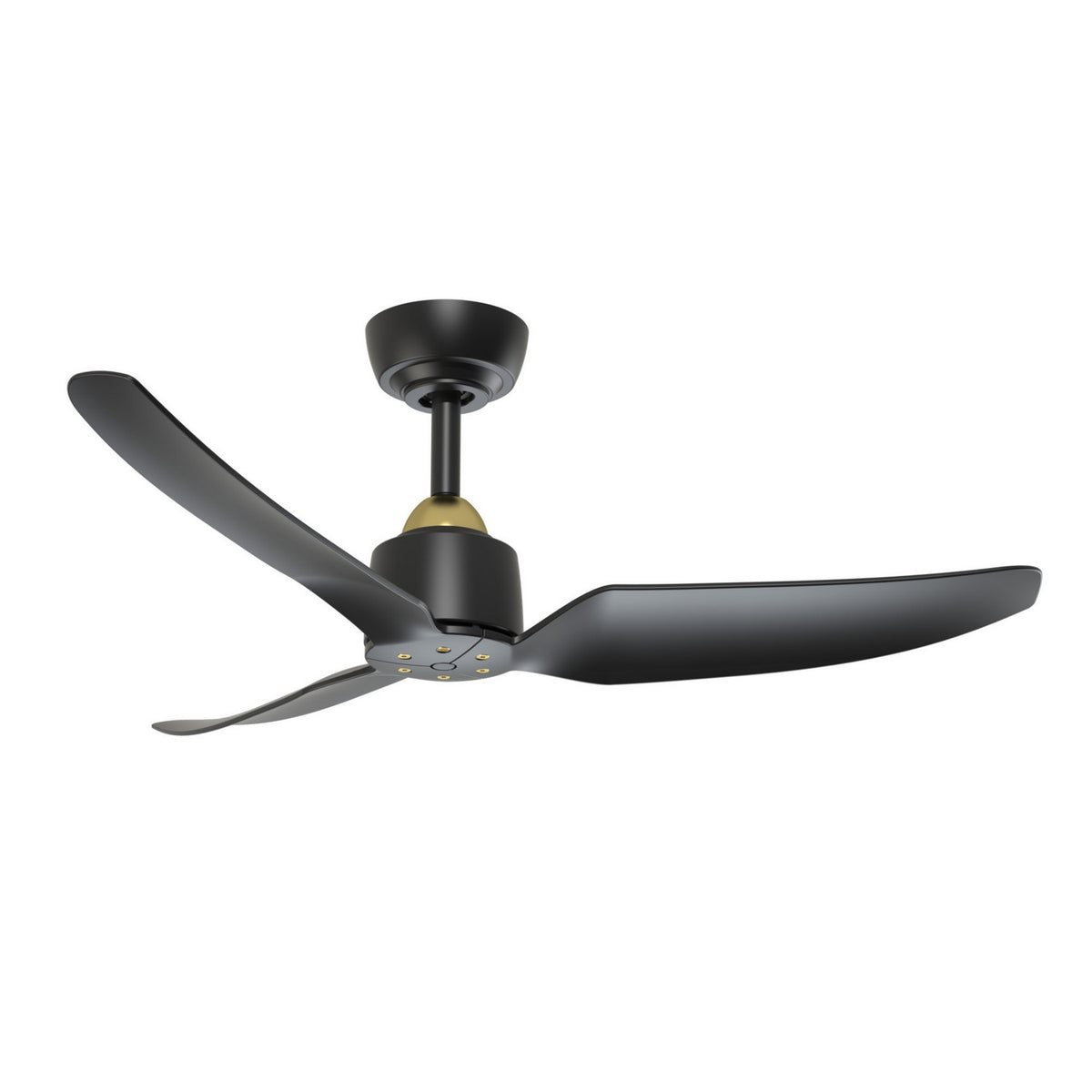 Ventilateur de plafond Hugo Non, Or brossé / Noir, 42 3/8" – Kuzco Lighting