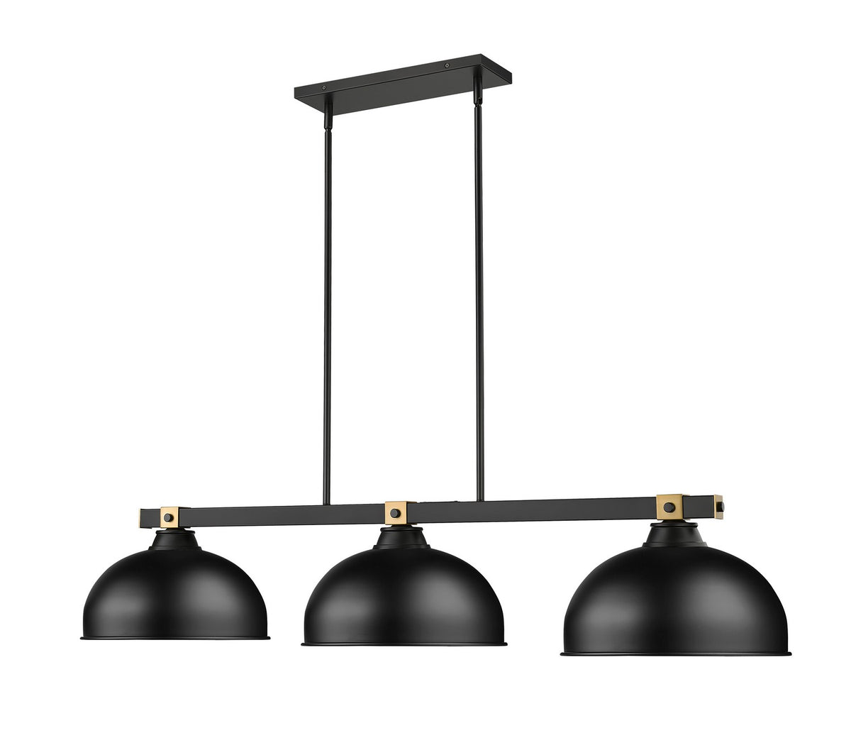 Suspension linéaire Bronte Noir mat, 13" – vue 3
