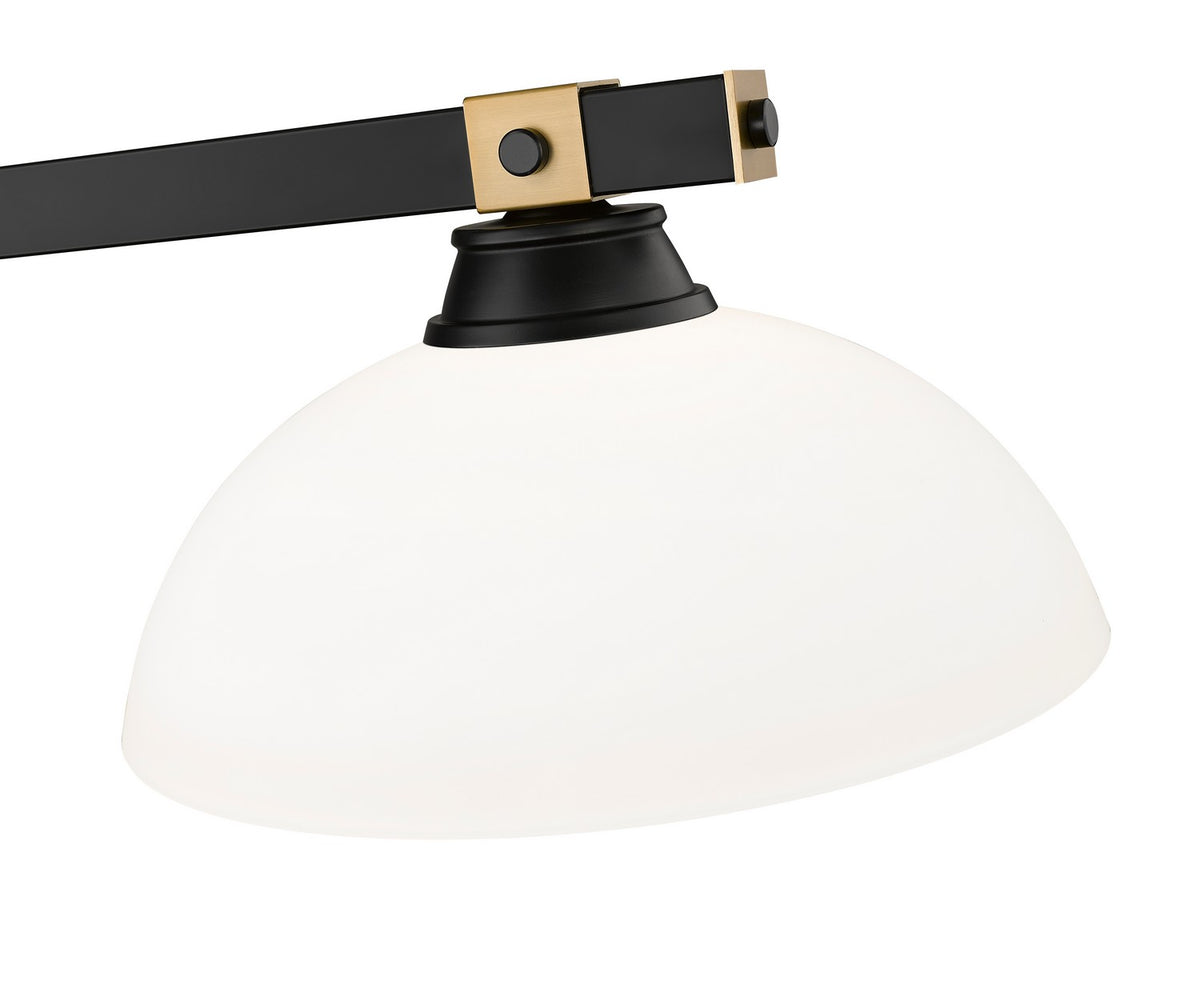 Suspension linéaire Bronte Opale mate, 13 1/2" – vue 5