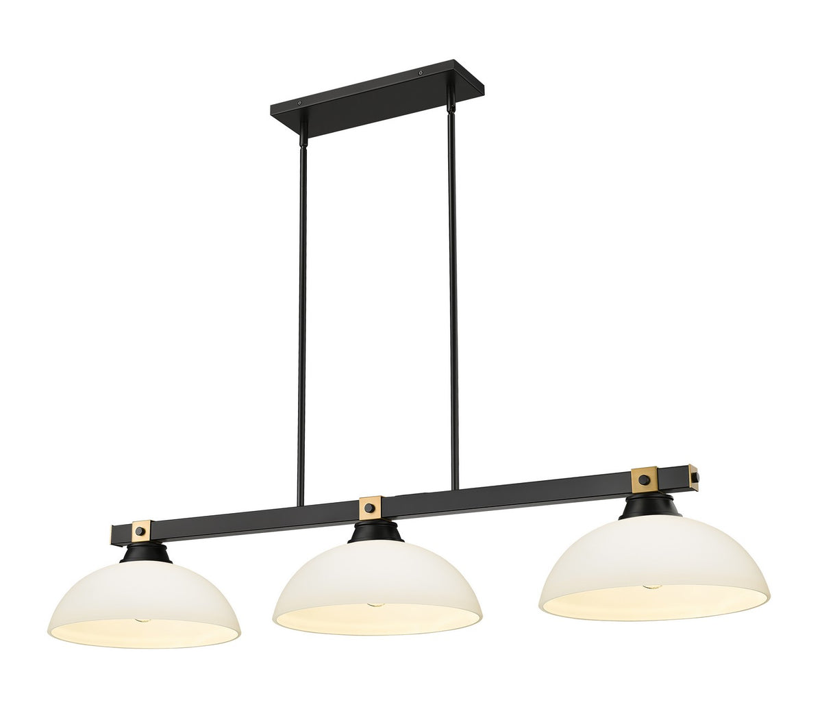 Suspension linéaire Bronte Opale mate, 13 1/2" – Z-Lite