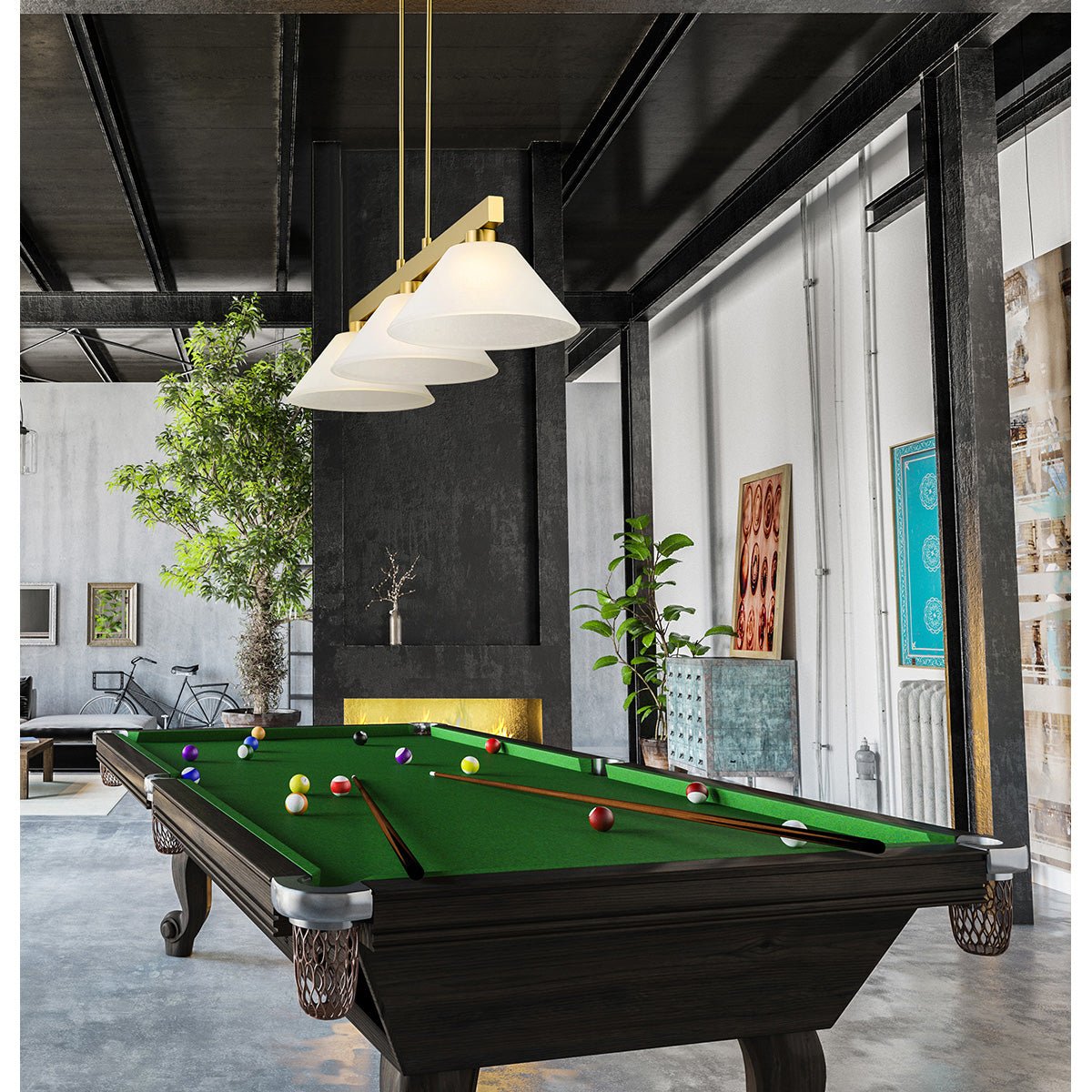 Lampe de billard Cobalt