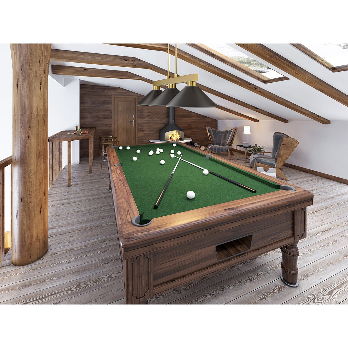 Lampe de billard Cobalt