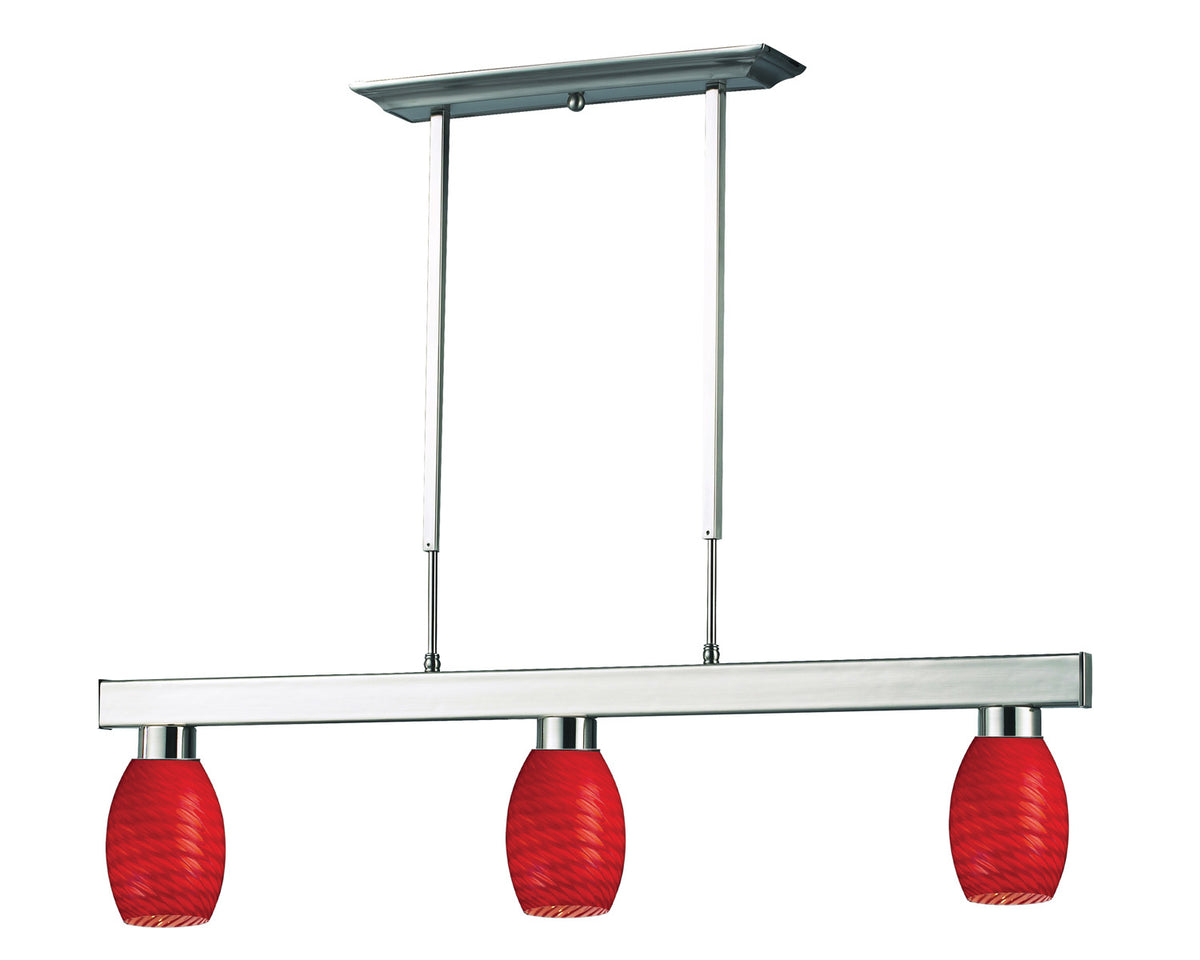 Suspension linéaire Players Rouge – Z-Lite