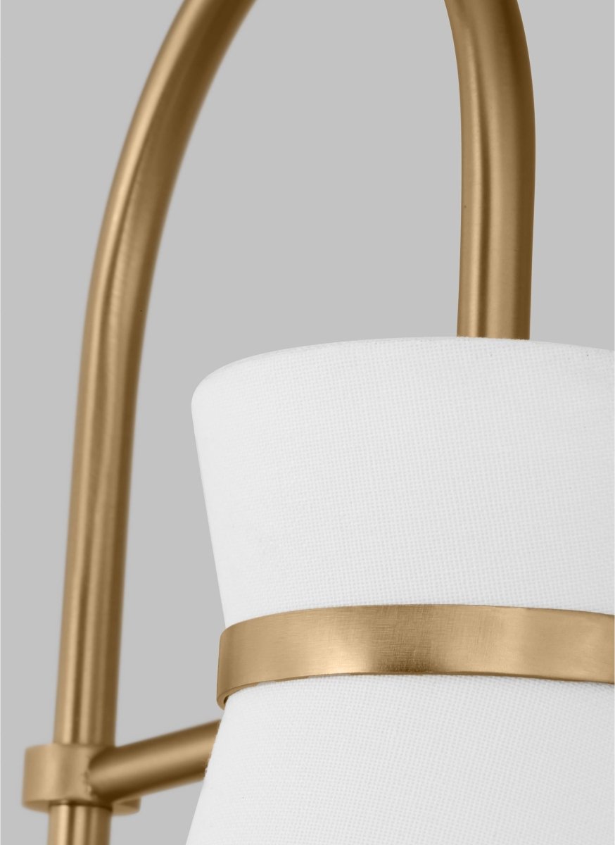 Lampe de bureau Binx - Laiton satiné by Visual Comfort Studio | Luminaires & cie