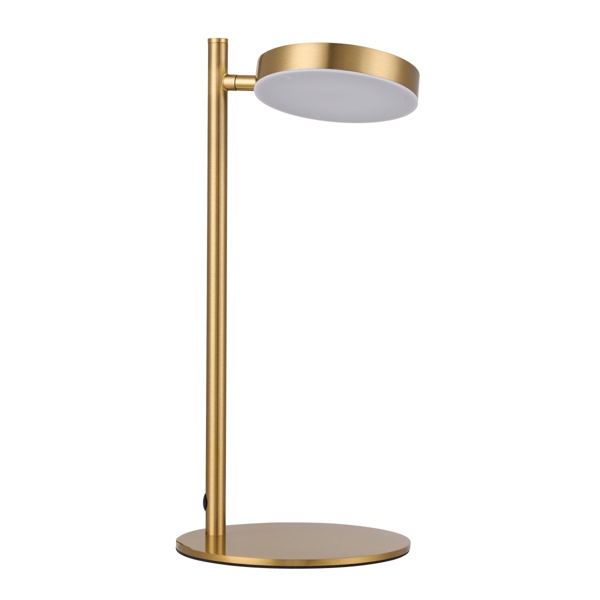 Lampe de bureau Fia - Laiton âgé by Dainolite | Luminaires & cie