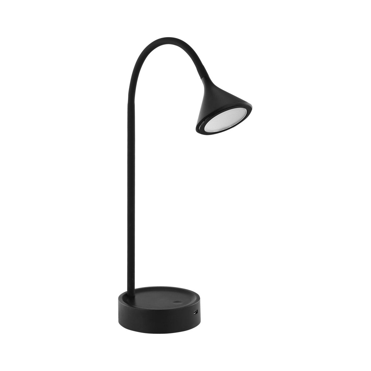 Lampe de bureau Ormond - Noir mat by Eglo | Luminaires & cie