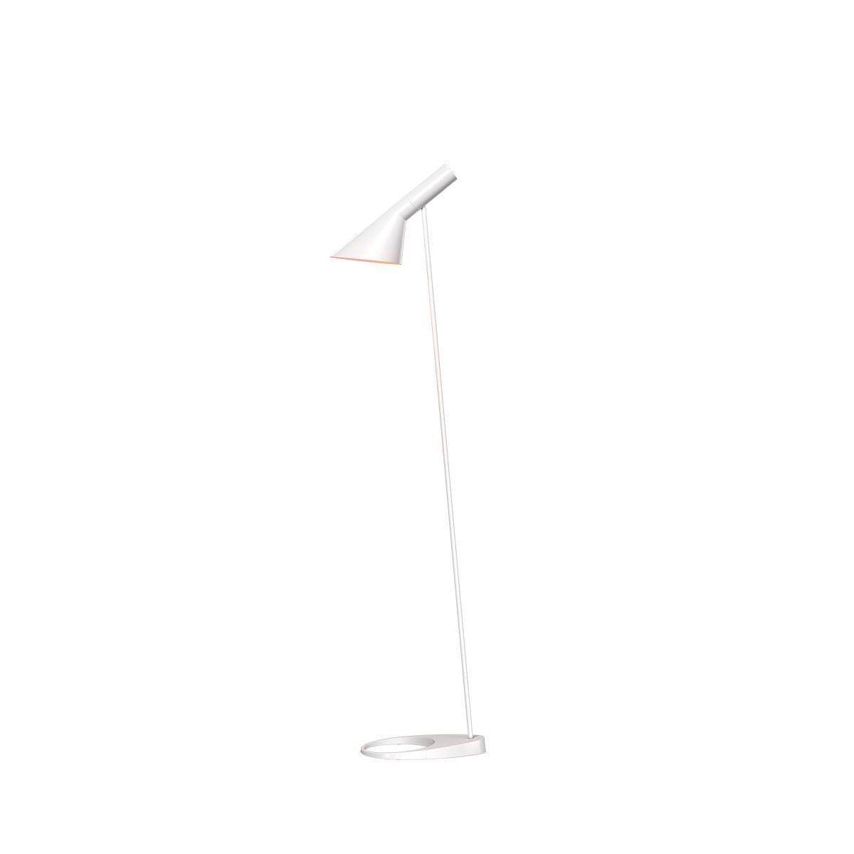 Lampe de plancher AJ - Blanc by Louis Poulsen | Luminaires & cie