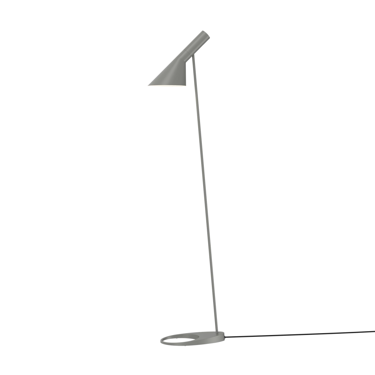 Lampe de plancher AJ - Gris chaud by Louis Poulsen | Luminaires & cie