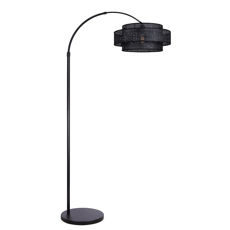 Lampe de plancher Bellamy - Noir by Canarm | Luminaires & cie
