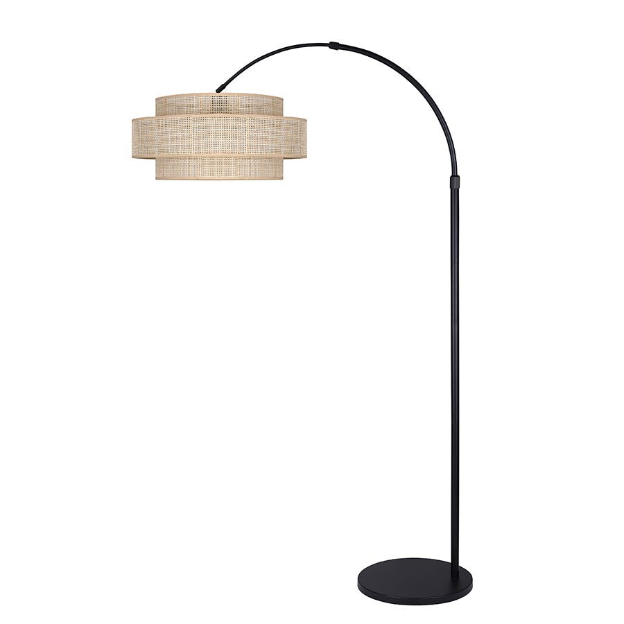 Lampe de plancher Bellamy - Noir mat by Canarm | Luminaires & cie