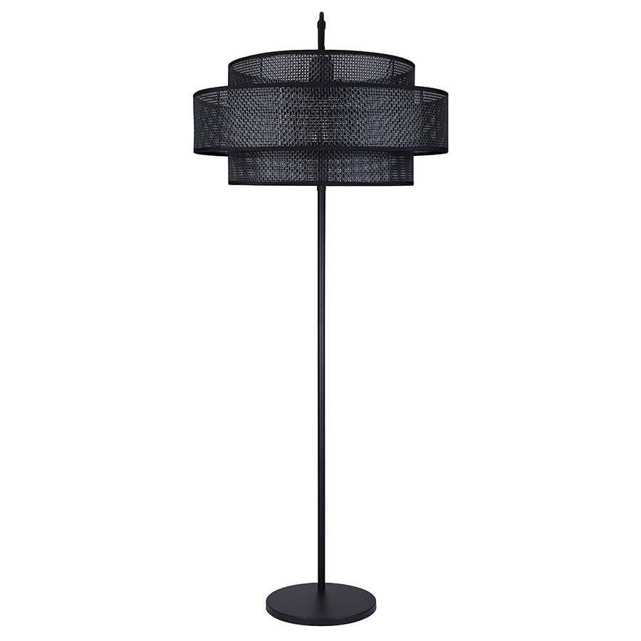 Lampe de plancher Bellamy - Noir mat by Canarm | Luminaires & cie