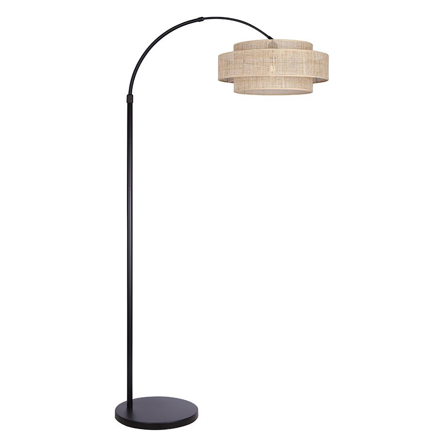 Lampe de plancher Bellamy - Noir mat by Canarm | Luminaires & cie