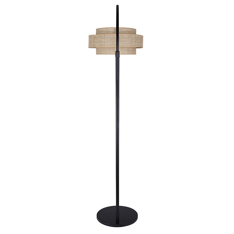 Lampe de plancher Bellamy - Noir mat by Canarm | Luminaires & cie